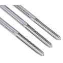 Dormer Metric Standard Machine Tap Set with M4 Thread Size, HSS, 3 Piece, Straight Flute, ISO 529 E500M4NO6