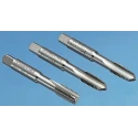 Dormer HSS Straight Flute Tap Set 4 UNC Thread, Bright Finish, 3 Pieces E5154-40NO6
