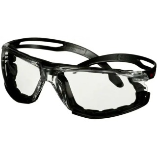 3M SecureFit 500 Safety Glasses Anti-Scratch Anti-Fog Coating Clear Polycarbonate Lens Polycarbonate 7100243964