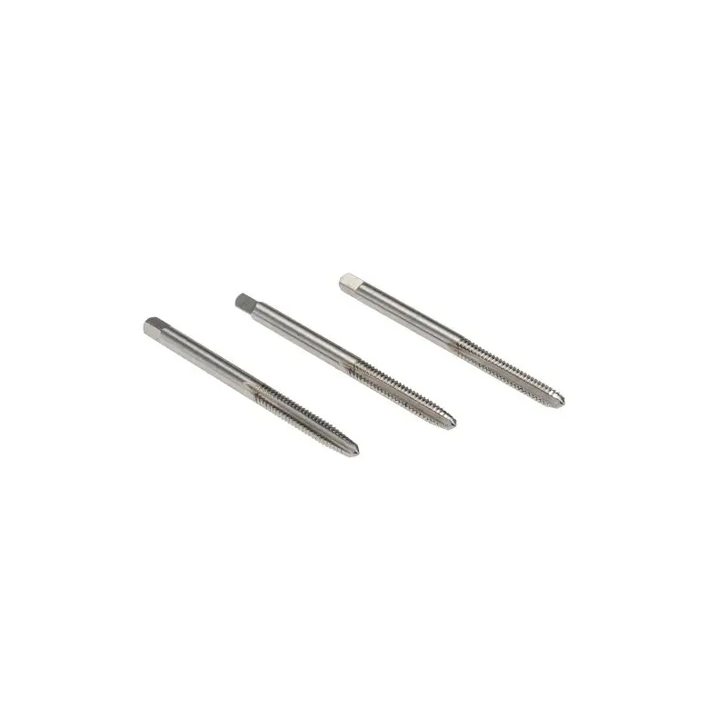 Dormer Tap Set, 6 UNC Thread, Straight Flute, UNC Standard, HSS Bright Finish E5156-32NO6