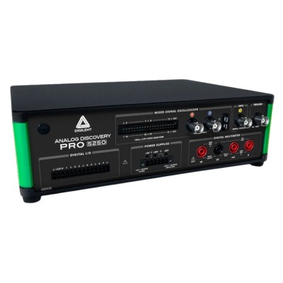 Digilent 100 MHz Bandwidth Bench Mixed Domain Oscilloscope, 34 Digital Channels, USB 2.0 Interface 471-058