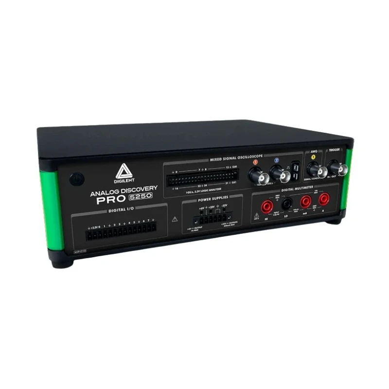 Digilent 100 MHz Bandwidth Bench Mixed Domain Oscilloscope, 34 Digital Channels, USB 2.0 Interface 471-058
