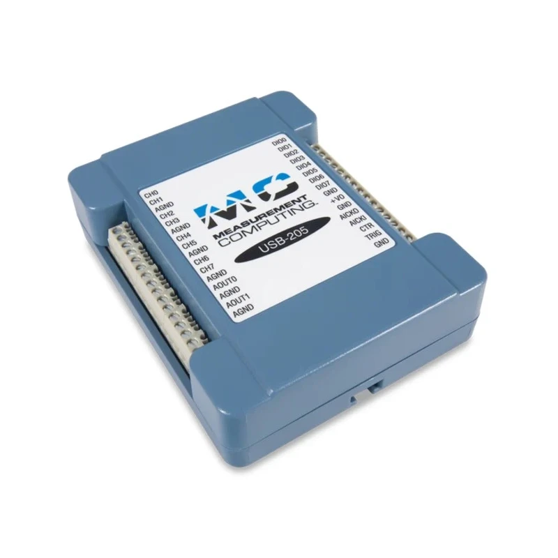 Digilent MCC USB-202 Data Acquisition 8-Channel USB 100 ksps 12 bit 6069-410-008