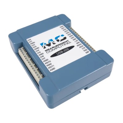 Digilent Data Acquisition Device USB MCC USB-205 8 Channel 12 bit 500 ksps USB Powered 6069-410-009