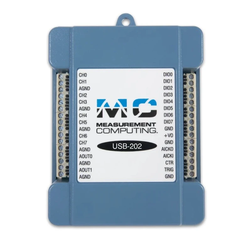 Digilent Data Acquisition Device USB MCC USB-205 8 Channel 12 bit 500 ksps USB Powered 6069-410-009
