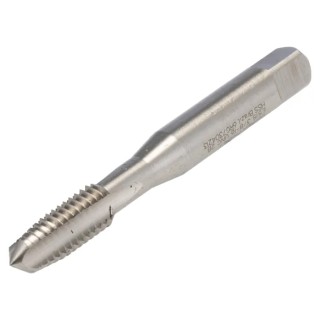 Dormer Tap Set, High-Speed Steel (HSS), 3/8 UNC Thread, Straight Flute, Bright Finish, ISO 529 Standard E5153/8NO6