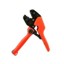 RS PRO Crimp Tool for Blue, Insulated Terminals Red, Yellow 204mm Length Adjustable Ratchet 241-4344