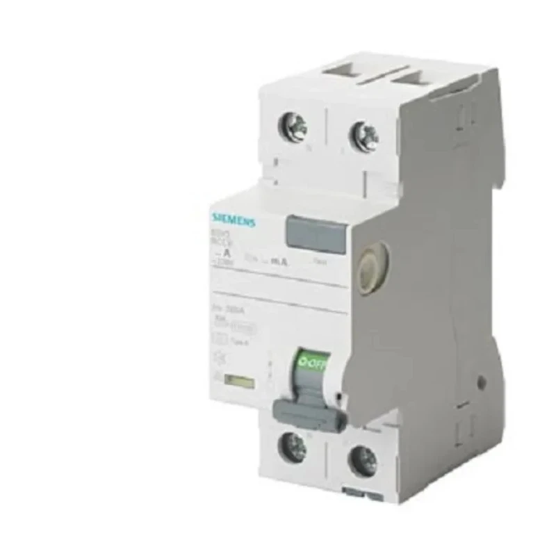 Siemens SENTRON 5SV3xxx Series Residual Current Circuit Breaker 63A 2-Pole 300 mA Type A 0.8 kA 230V AC 5SV3616-6KL