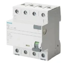 Siemens SENTRON Residual Current Circuit Breaker 63A 4-Pole 500 mA Type A 400V AC 5SV3746-6KL