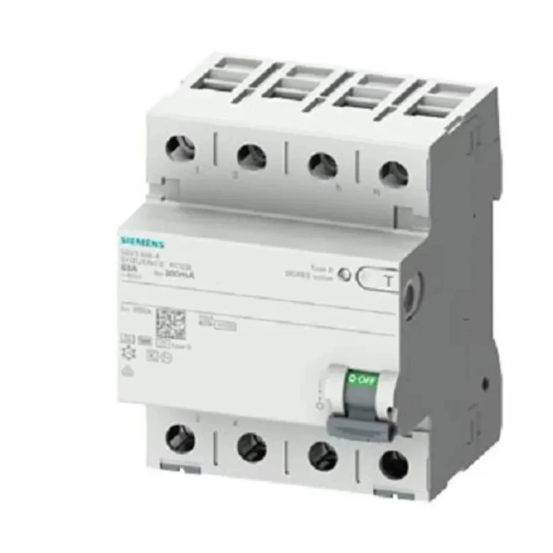 Siemens SENTRON Residual Current Circuit Breaker, 80A, 4-Pole, 500mA Trip Sensitivity, Type B, 0.8 kA Breaking 5SV3747-4