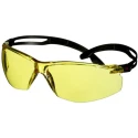 3M SecureFit 500 Safety Glasses Amber Polycarbonate Lens Anti-Scratch Anti-Fog 7100243980