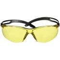 3M SecureFit 500 Safety Glasses Amber Polycarbonate Lens Anti-Scratch Anti-Fog 7100243980