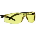 3M SecureFit 500 Safety Glasses Amber Polycarbonate Lens Anti-Scratch Anti-Fog 7100243980