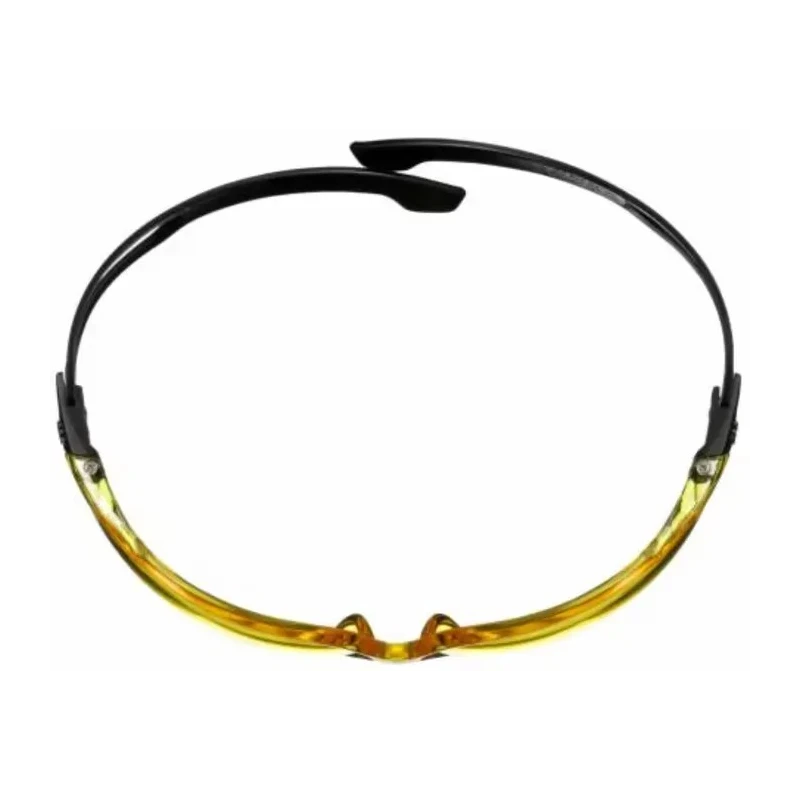 3M SecureFit 500 Safety Glasses Amber Polycarbonate Lens Anti-Scratch Anti-Fog 7100243980