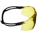 3M SecureFit 500 Safety Glasses Amber Polycarbonate Lens Anti-Scratch Anti-Fog 7100243980