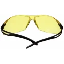 3M SecureFit 500 Safety Glasses Amber Polycarbonate Lens Anti-Scratch Anti-Fog 7100243980