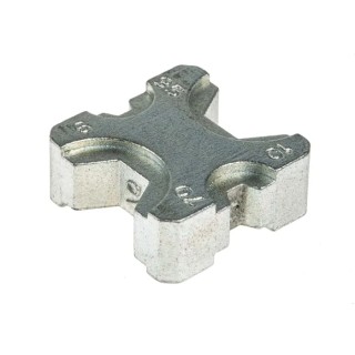 RS PRO Coaxial Type Crimp Die Set Uninsulated Terminal Black 241-4726