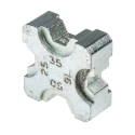 RS PRO Coaxial Type Crimp Die Set Uninsulated Black Suitable for 16-50 mm² Terminal 241-4732