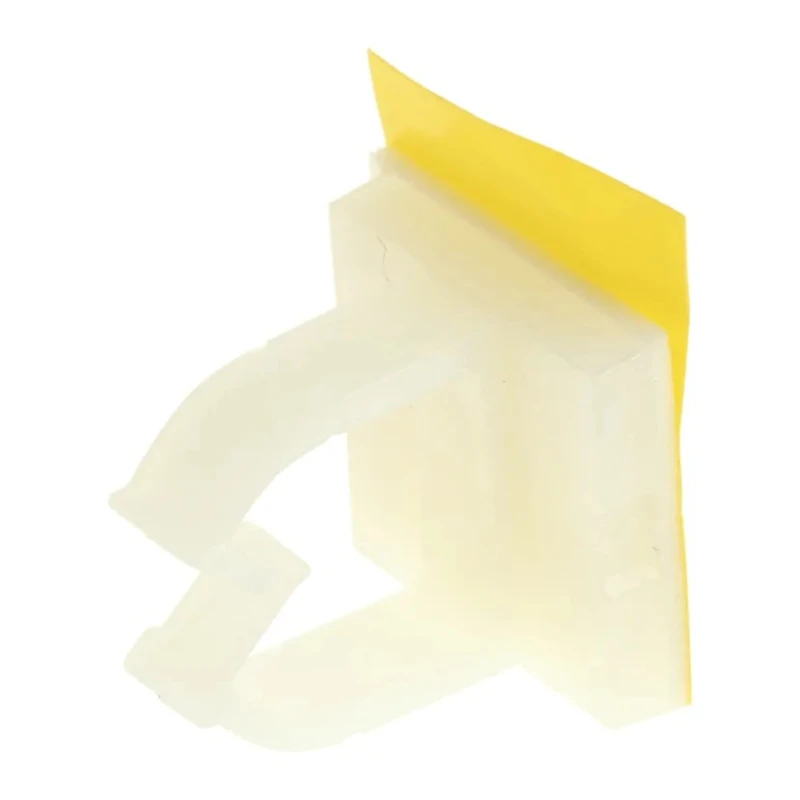 RS PRO Natural Polyamide 66 Self-Adhesive Cable Clamp 11.2 mm Length 12.7 mm Width 241-4805