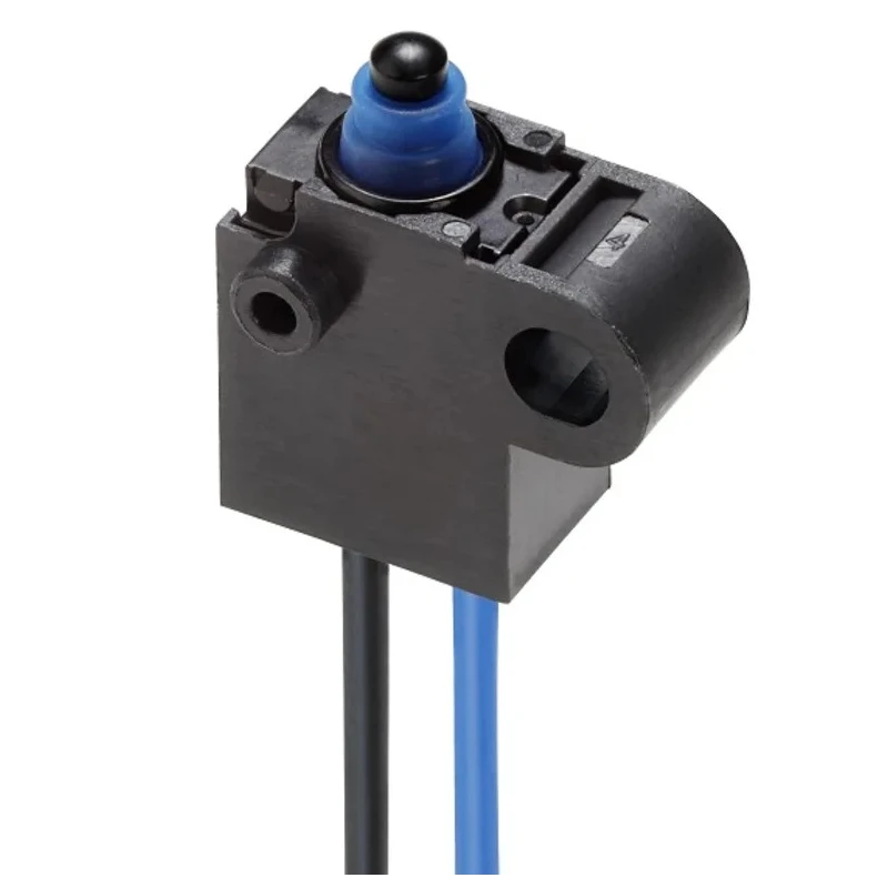 Omron Aratas Pin Plunger Subminiature Micro Switch Wire Terminal 1mA 13.5 V dc SPST-NC IP67 D2GW-A12H