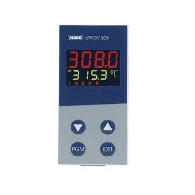 Jumo JUMO dTRON 308 Surface Controller 3 Input, 4 Output Relay 240V 703042/181-120-23/000