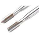 Dormer Hand Tap Set 3 Pieces 3/8 UNF Thread, UNF Standard, Straight Flute, HSS Bright Finish E5243/8NO6