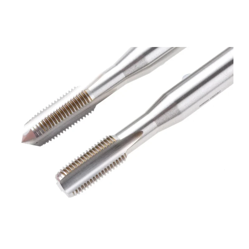 Dormer Hand Tap Set 3 Pieces 3/8 UNF Thread, UNF Standard, Straight Flute, HSS Bright Finish E5243/8NO6