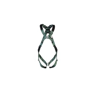 MSA Safety Safety Harness Standard Size with 140 kg Weight Capacity Quick-Fit Buckle Green 10205850