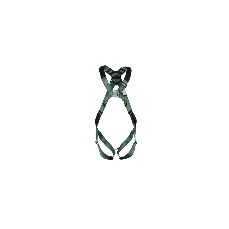 MSA Safety Safety Harness Standard Size with 140 kg Weight Capacity Quick-Fit Buckle Green 10205850