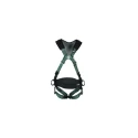 MSA Safety Standard Size Safety Harness 140 kg Weight Capacity Polyester Material Green Color Bayonet Buckles 10206055