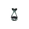 MSA Safety Standard Size Safety Harness 140 kg Weight Capacity Polyester Material Green Color Bayonet Buckles 10206055