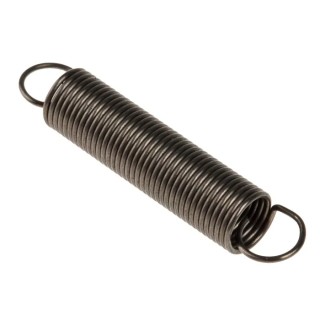 RS PRO Steel Extension Spring, 38.5 mm Free Length x 7.5 mm Outside Diameter, Initial Tension 15.4 N, Maximum 751-809