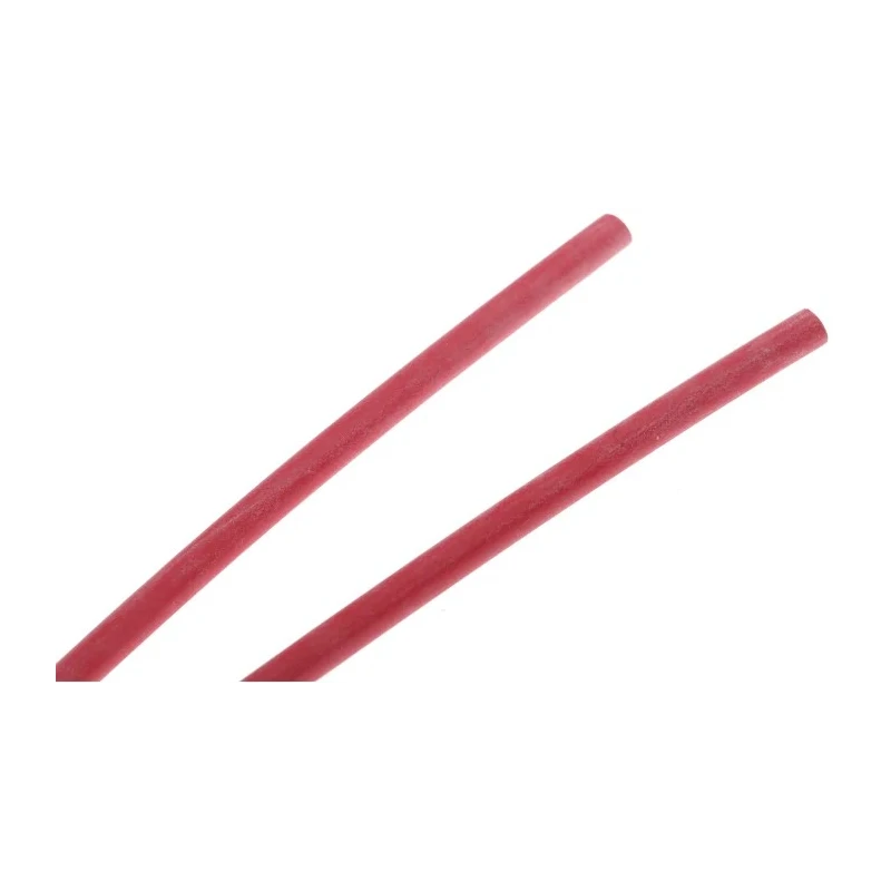 RS PRO Red Polyolefin Adhesive Lined Heat Shrink Tubing 3 mm Sleeve Diameter x 1.2 m Length 3:1 Shrink Ratio 241-7337