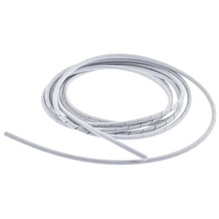 HellermannTyton Spiral Cable Wrap Polyethylene 12 mm Maximum Bundle Diameter 2 m Length 1NFP 161-00000 1 CABLETIDY-PE-GY