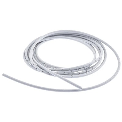 HellermannTyton Spiral Cable Wrap Polyethylene 12 mm Maximum Bundle Diameter 2 m Length 1NFP 161-00000 1 CABLETIDY-PE-GY