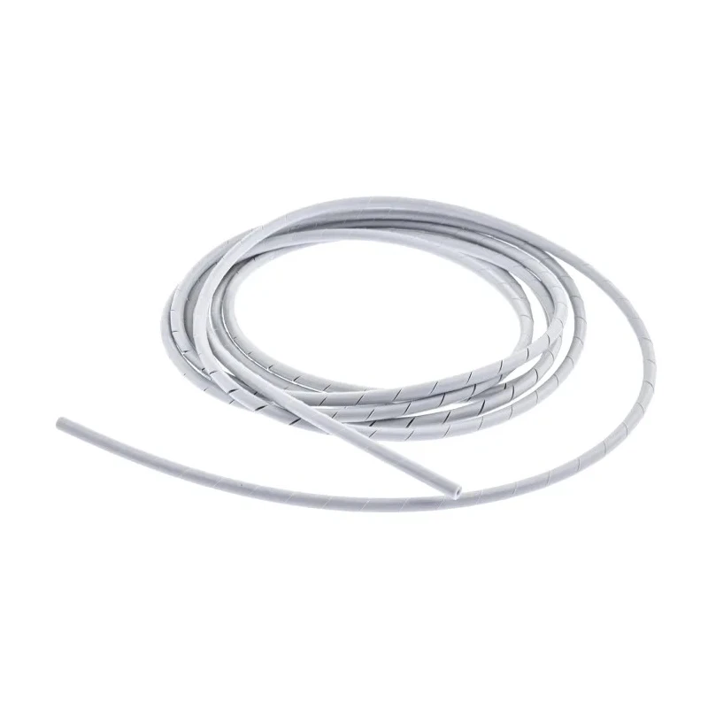 HellermannTyton Spiral Cable Wrap Polyethylene 12 mm Maximum Bundle Diameter 2 m Length 1NFP 161-00000 1 CABLETIDY-PE-GY