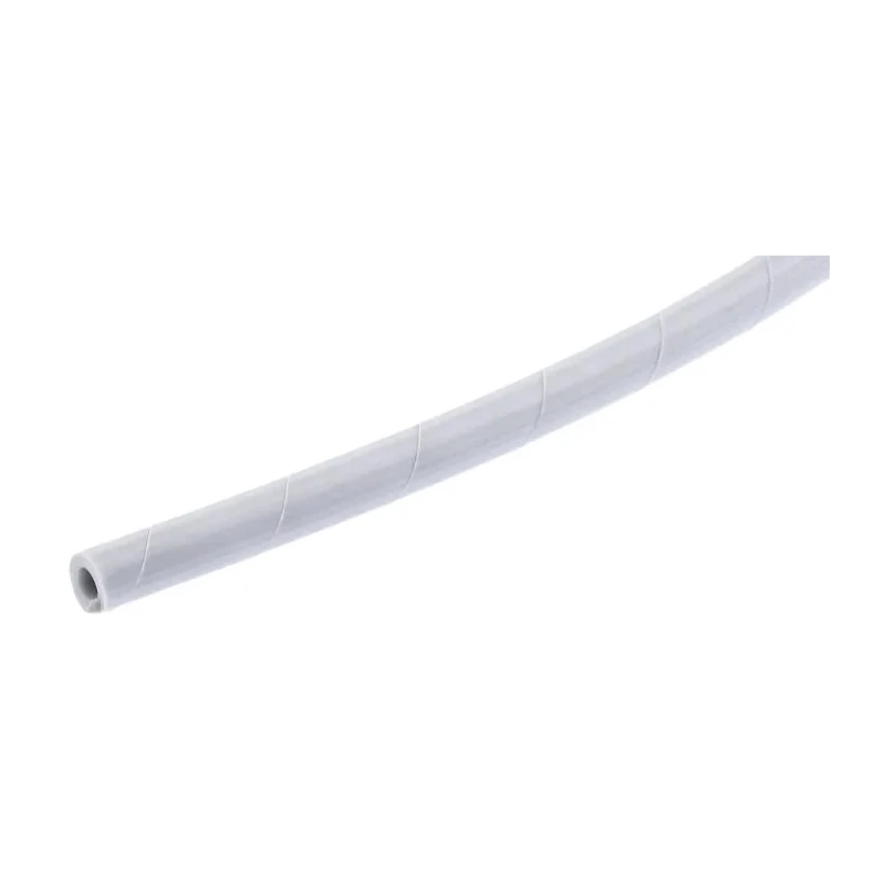 HellermannTyton Spiral Cable Wrap Polyethylene 12 mm Maximum Bundle Diameter 2 m Length 1NFP 161-00000 1 CABLETIDY-PE-GY