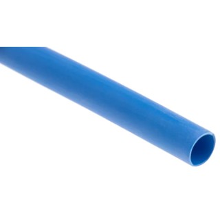 RS PRO Heat Shrink Tubing Blue 6.4 mm Sleeve Diameter x 1.2 m Length 3:1 Ratio 241-7371