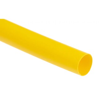 RS PRO Polyolefin Adhesive Lined Heat Shrink Tubing Yellow 9.5 mm Sleeve Dia. 1.2m Length 3:1 Ratio 241-7416