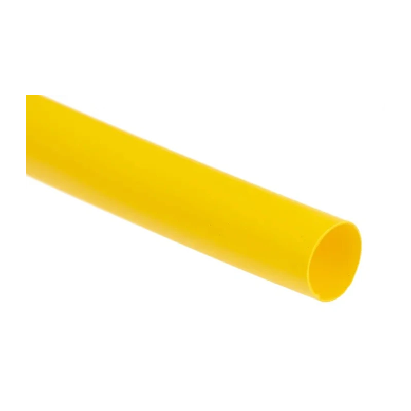 RS PRO Polyolefin Adhesive Lined Heat Shrink Tubing Yellow 9.5 mm Sleeve Dia. 1.2m Length 3:1 Ratio 241-7416