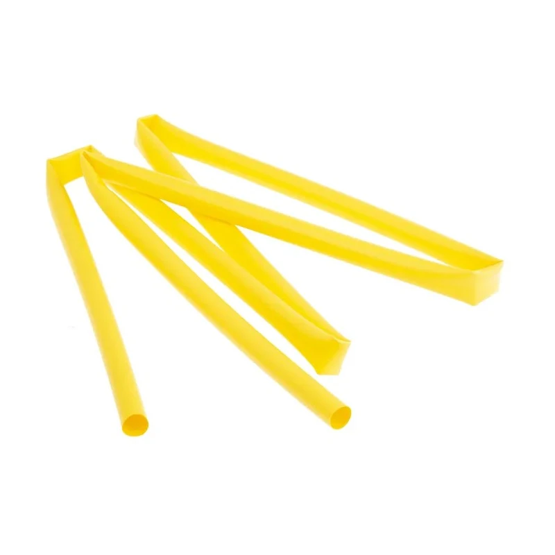 RS PRO Polyolefin Adhesive Lined Heat Shrink Tubing Yellow 9.5 mm Sleeve Dia. 1.2m Length 3:1 Ratio 241-7416