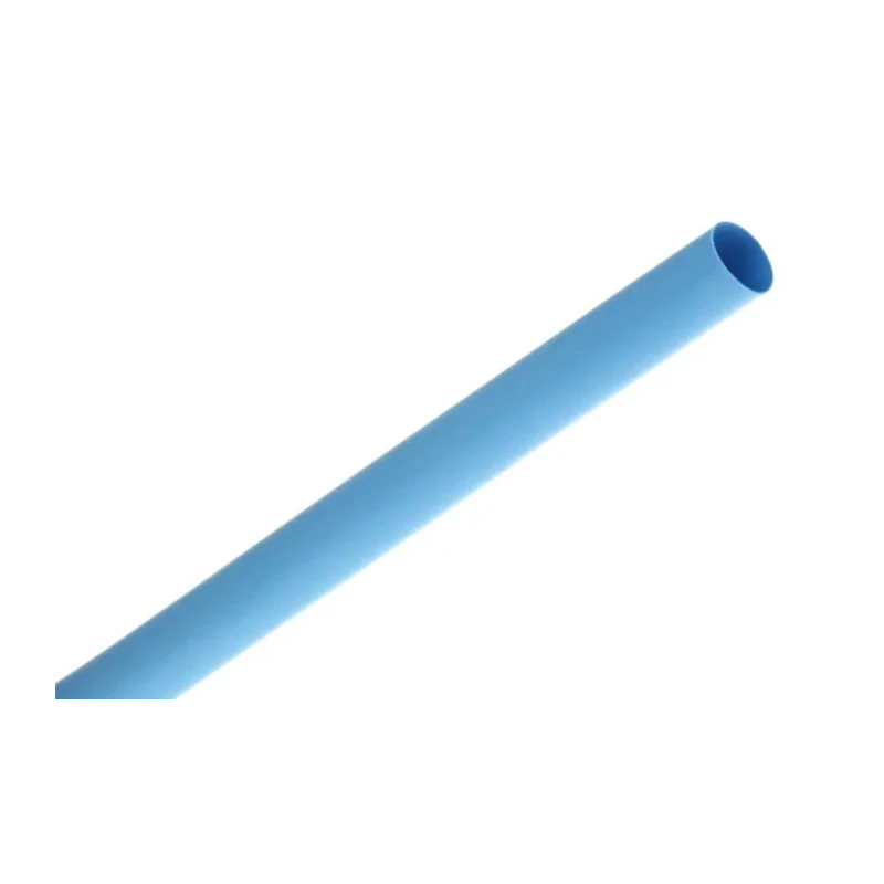 RS PRO Heat Shrink Tubing Blue 9.5 mm Sleeve Diameter x 1.2 m Length 3:1 Ratio 241-7422