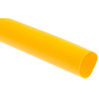 RS PRO Polyolefin Adhesive Lined Heat Shrink Tubing Yellow 12.7 mm Sleeve Diameter x 1.2 m Length 3:1 Ratio 241-7450