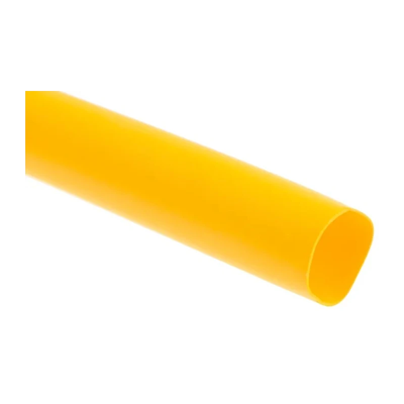 RS PRO Polyolefin Adhesive Lined Heat Shrink Tubing Yellow 12.7 mm Sleeve Diameter x 1.2 m Length 3:1 Ratio 241-7450