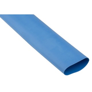 RS PRO Flame Retardant Adhesive Lined Polyolefin Heat Shrink Tubing Blue 40 mm Sleeve Diameter 1.2 m Length 3:1 241-7595