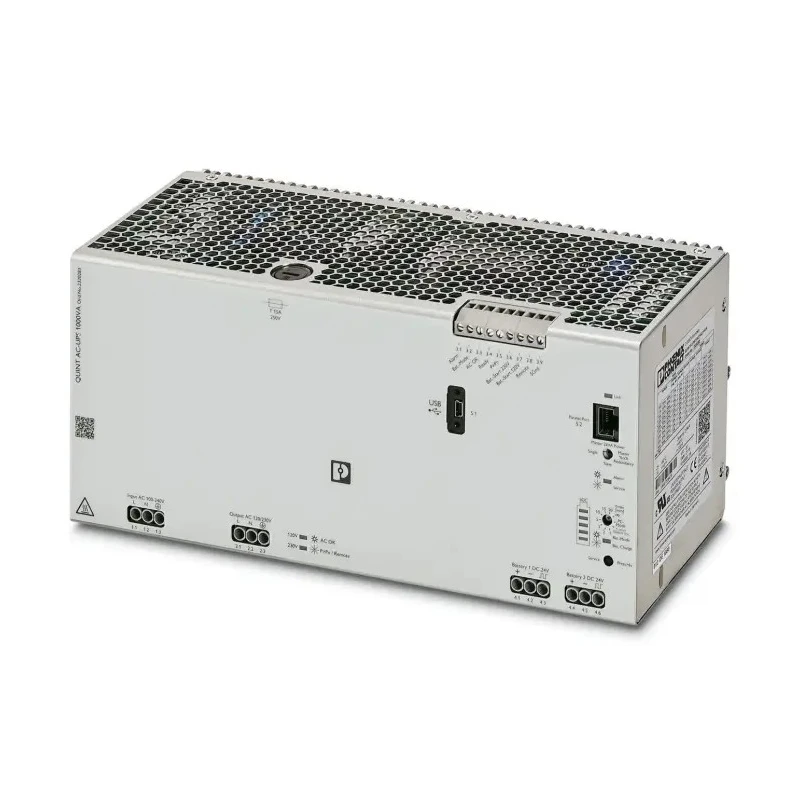 Phoenix Contact QUINT Uninterruptible Power Supply 1 kVA 900W 120-230V AC Input DIN Rail Mount 2320283