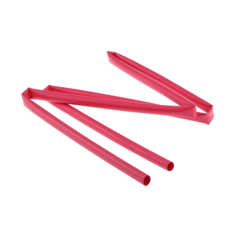 RS PRO Polyolefin Flame Retardant Heat Shrink Tubing Red 9 mm Sleeve Diameter x 1.2 m Length 3:1 Shrink Ratio 241-7438