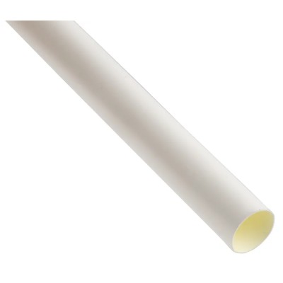 RS PRO Adhesive Lined Polyolefin Heat Shrink Tubing White 9.5 mm Sleeve Diameter 1.2m Length 3:1 Ratio 241-7444