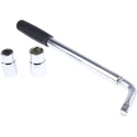 RS PRO 1/2 in Square Wrench Socket Handle 533mm Overall Length Chrome Vanadium Steel 241-7630