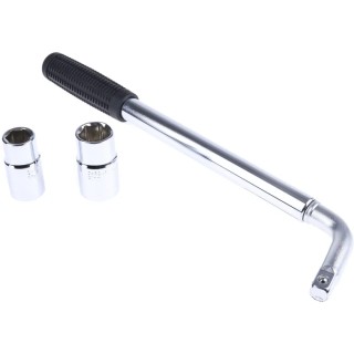 RS PRO 1/2 in Square Wrench Socket Handle 533mm Overall Length Chrome Vanadium Steel 241-7630